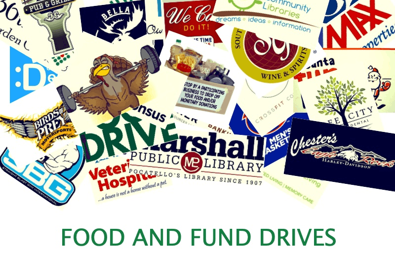 Holiday Food And Fund Drives