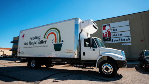 Idaho community steps up to provide food, essentials for truck drivers 