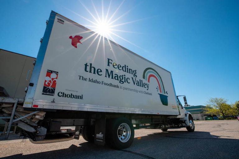 Chobani Helps Idaho Foodbank Purchase Food Truck - The Idaho Foodbank