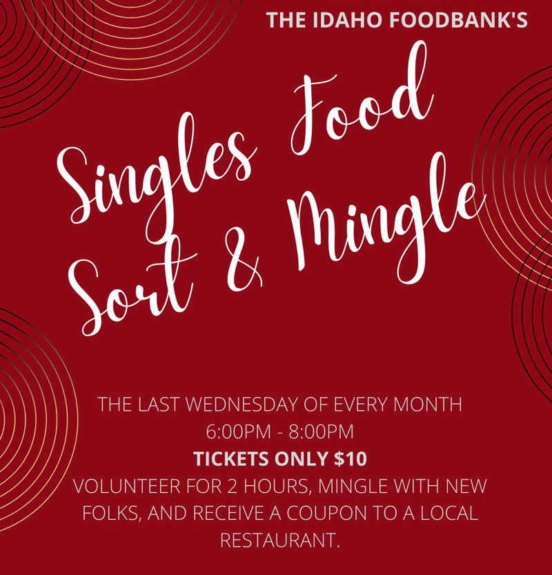 Singles Food Sort and Mingle