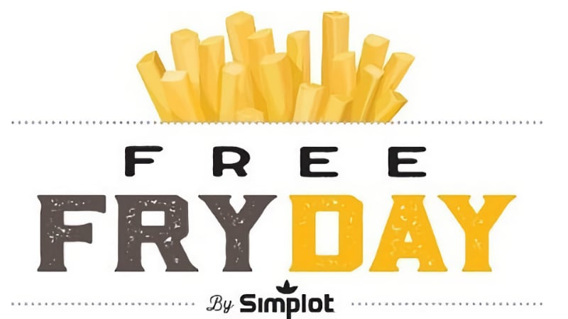 Simplot Free Fry Day